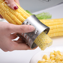 Home Exfoliating Corn God Instrumental Pickle Grain Paring Grain Paring Corn Machine Planing Corn Knife Manual Thresher of corn