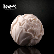 Tide Generation Mammoth Ivory Carving Cabbage 100 Caiyuan Pearl septico Pearl septico Pearl Star moon King Kong Bodhi Diy accessories