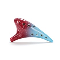 Beginners Ocarina 12 holes in C tune Ocarina 12 holes AC tune smoke Ocarina students send accessories Xun musical instruments