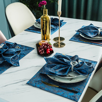 American light lavish dining cushion with wind Nordic thermal insulation mat anti-burn modern Chinese Western dining student cloth art table cushion