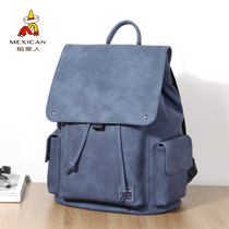 Scarecrow mens bag backpack 2020 new casual trend large-capacity travel backpack fashion college student school bag