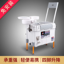 Hengguan fish 2020 new fishing box special clearance ultra light multi-function free installation fishing box full set