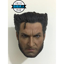1 6 Soldier Head Sculpture X-MAN Wolverine 4 0 Hugh Jackman Non-HT X-Men Reverse the Future(Batch)