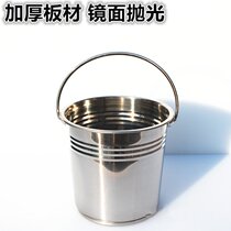 Commercial stainless steel barrel large canteen Dining Barrel Stainless Steel Bucket Large Capacity Portable Straight Barrel Home Commercial