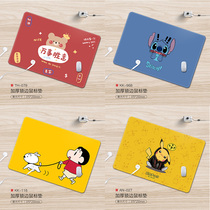 Simple cartoon mouse pad girl cute animation custom student thick lock edge small laptop keyboard pad super large wrist guard male game e-sports writing desk office desk desk pad