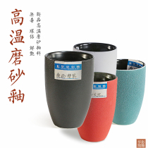 Huacai Ceramics High Temperature Frosted Pearl Pottery Color Glaze Pottery Bar school Factory Private Jingdezhen Direct sales