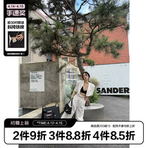 (La lune Du Ciel) LLDC black and white striped short jacket Western suit pants two suit women