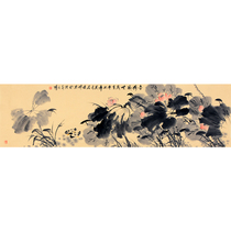 One yuan from the stone Yunzheng Golden Hesheng flower and bird calligraphy and painting celebrity calligraphy painting hand-painted authentic decorative painting