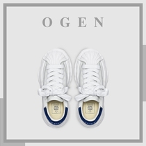 ULOVAZN Japan Mihara Kangyu shell head dissolving shoes dark blue board shoes men and women couple models ins small white shoes