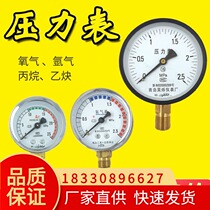 Pressure reducing valve Single head Oxygen acetylene propane Nitrogen argon Carbon dioxide heating gauge Pressure gauge Pressure reducer