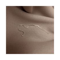 Joo Korea 925 silver minimalist around fashion 100 lap small round sheet bracelet