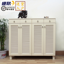 dian feng wood closet door mass shoe 1 2 m self-contained ivory white shoe multi-side-by-side