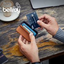 Bellroy Australia imported Flip Case Somersault Cloud box Card bag Small wallet Credit card mens and womens wallets