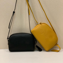 The new agnes2021 shoulder messenger womens bag ab bag foreign trade spring and summer wild cowhide small square bag Japanese single womens bag