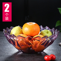 Creative living room plastic fruit plate melon seeds kitchen coffee table home Modern pot dried fruit snacks candy Nordic style