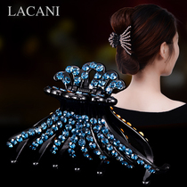 Hairpin grab clip Hair clip Korean simple back of the head Austrian rhinestone large bath plate hair clip Hair accessory clip