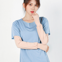  Ice sleeve sunscreen hand sleeve womens arm guard sleeve sleeve arm sleeve sleeve Ice silk summer loose driving UV protection