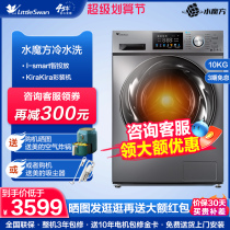 Small Swan 10kg Water Rubber Full Automatic Laundry Wash Drying One TD100VT816MIY