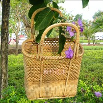 Rattan Weaving Rattan Home Fighting Bucket Universal Living Room Home Grass Storage Garden Green Decoration New Products