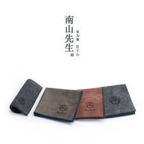 Mr. Nanshan) Thickened tea towel long tea cloth strong absorbent kung fu tea set accessories tea tray tea ceremony accessories