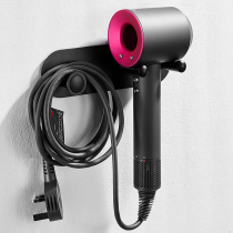 Suitable for Dyson hair dryer rack Hole-free toilet bathroom storage rack Wall-mounted hair dryer hanger