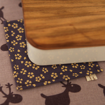 Castle Garden and wind material square coaster