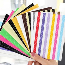 Color DIY handmade album corner stickers notes philatelic accessories photo stickers fixed album accessories 102 stamps