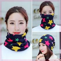 New hat velvet go out collar silk scarf headgear headgear Ice Silk perinatal warm fashion neck ring sleep