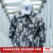 Xiaobin national tide embroidery lapel jacket autumn new couple tide card baseball uniform men loose Joker casual jacket