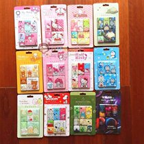 Cute cartoon jelly magnetic refrigerator stickers exported to Korea kitty drops creative message tile whiteboard stickers