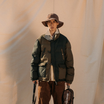 (Sold Out Appreciation)MountainFever Multi-Bag Reversible Military Colorblock Down Padded Jacket