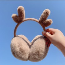 Net Red Deer Angle Ear Cover Ear Cover Warm Womens Ear Warm Ears Cover Sub Korean version Cute Ear Bag Winter Adult Ears Cover
