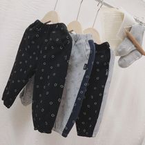  Boys  pants wear spring clothes outside 2021 new childrens casual trousers spring and autumn childrens baby sports leggings tide