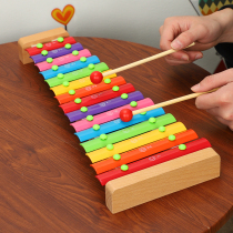 Music hand piano boy girl baby childrens educational music toy 1-3 years old baby octonic xylophone set