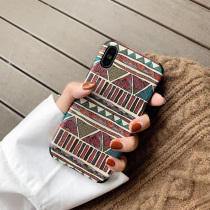 NTTN Apple 8plus mobile phone shell Apple x men and women tide iPhone xs max ethnic wind Apple xr Silicone anti-drop apple 6s all-inclusive plus silk apple 7