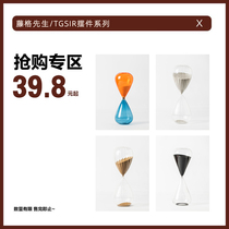 Modern simple hourglass ornaments 39 8 yuan from living room study office hourglass timer home decorations