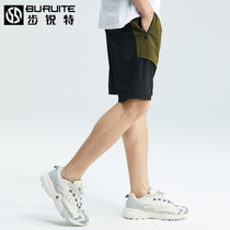 Sports shorts mens summer thin quick-dry fitness running pants woven casual five-point pants basketball training middle pants women