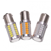 Car LED bulb 1156 single tail light brake light rear tail light 1157 double tail high and low foot brake bulb