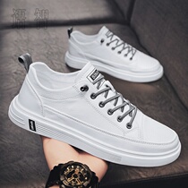 Mens shoes 2022 new breathable autumn thin students white slap shoes casual white shoes sneakers