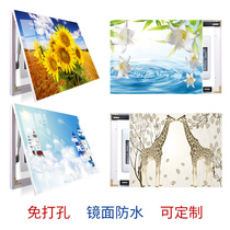 Electric gate box decorative painting weak electric box hanging painting switch box hydraulic electric box living room dining room covering painting multimedia mural