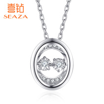 US DIAMOND DIAMOND pendant 18K gold smart necklace women fashion choker exquisite jewelry neck