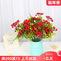 Simulation flower fruit floral wedding decoration fake flower coffee table floral decoration foam fruit wedding road flower arrangement