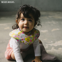 Japanese MARLMARL baby bib saliva towel bib plant Series 03 Mimosa