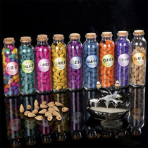 Reversing incense grain glass bottle with sanitary religious ritual Buddha agarum pagoda incense indoor air purification home home home