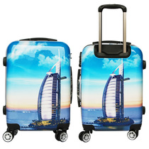 Exquisite custom luggage universal wheel suitcase childrens pattern boarding bag gift custom-made trolley case