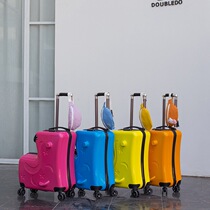 Gift custom childrens trolley case cute pony universal wheel custom logo suitcase