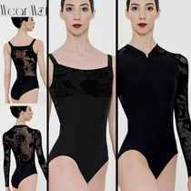 Wear Moi Vermel 2021 French ballet dancer dance with yoga harness long sleeve tights LAIKA