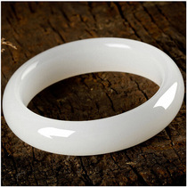 Longyu Culture Xinjiang and Tian Yubai jade bracelets Afghan goat fat jade jade girl Kunlun white jade girl