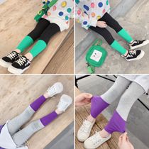 Childrens pants girls leggings 2020 new fashion autumn style spring and autumn foreign wear baby sports pants thin