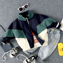 Children Casual Jacket Spring Autumn Clothing New Boy Girls Collage Windproof Jacket Baby Han Version 100 Hitchhiking